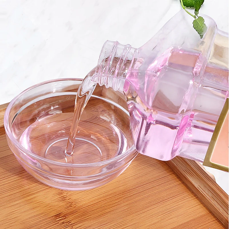 Kits de cepillos de tazón de aceite esencial para máscara, juegos de herramientas de mezcla de maquillaje facial, cuidado de la piel reutilizable, belleza duradera, artesanía DIY, acrílico transparente