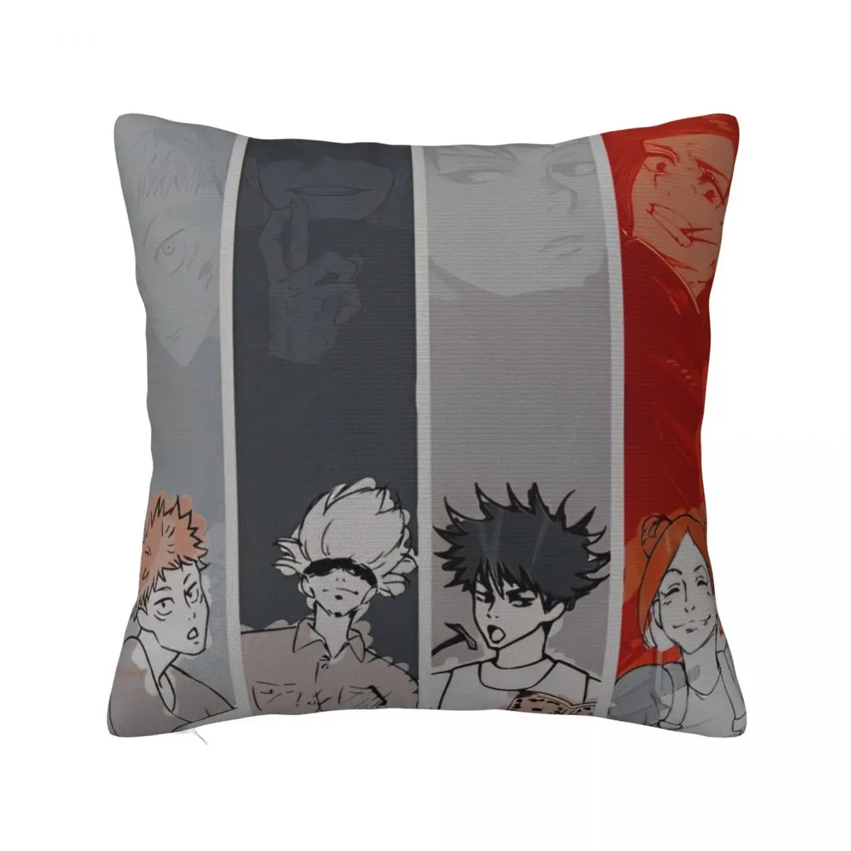 

Jujutsu Kaisens Anime Pillowcase Soft Polyester Cushion Cover Decor Satoru Gojo Pillow Case Cover Bedroom Dropshipping 40*40cm