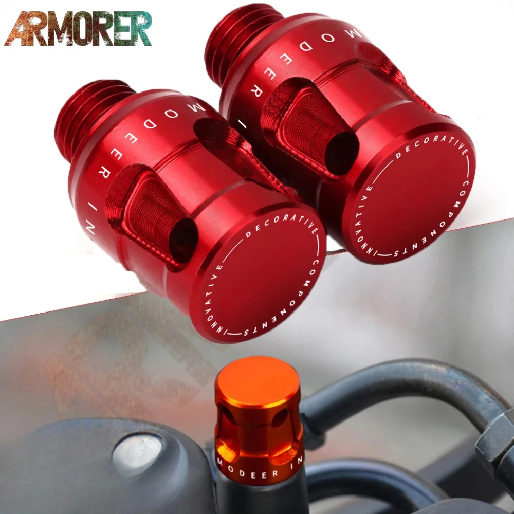 

Motorcycle Accessories Rear View Mirror Hole Plug Screws Caps Bolts For HONDA CB500F CB500X CB 500F CB500 X CB 500X 2013 - 2022