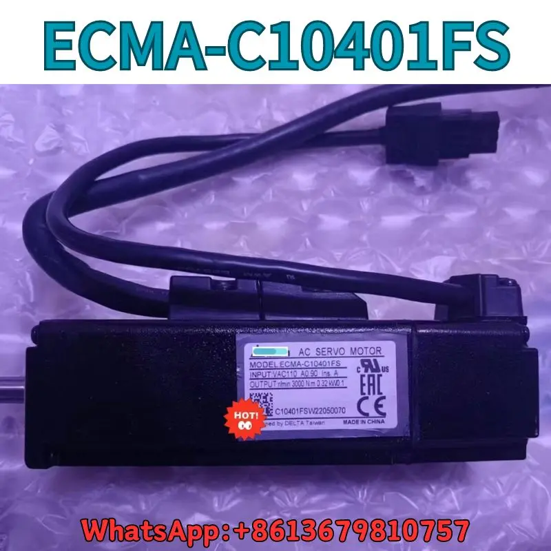 

Used 100W servo motor ECMA-C10401FS test OK Fast Shipping