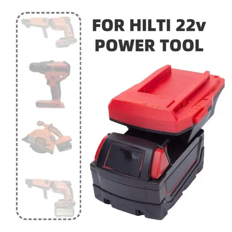 Converter For Milwaukee M18 Battery Adapter For Milwaukee To Hilti  Tool Adapter  (Without Battery&  Tool )