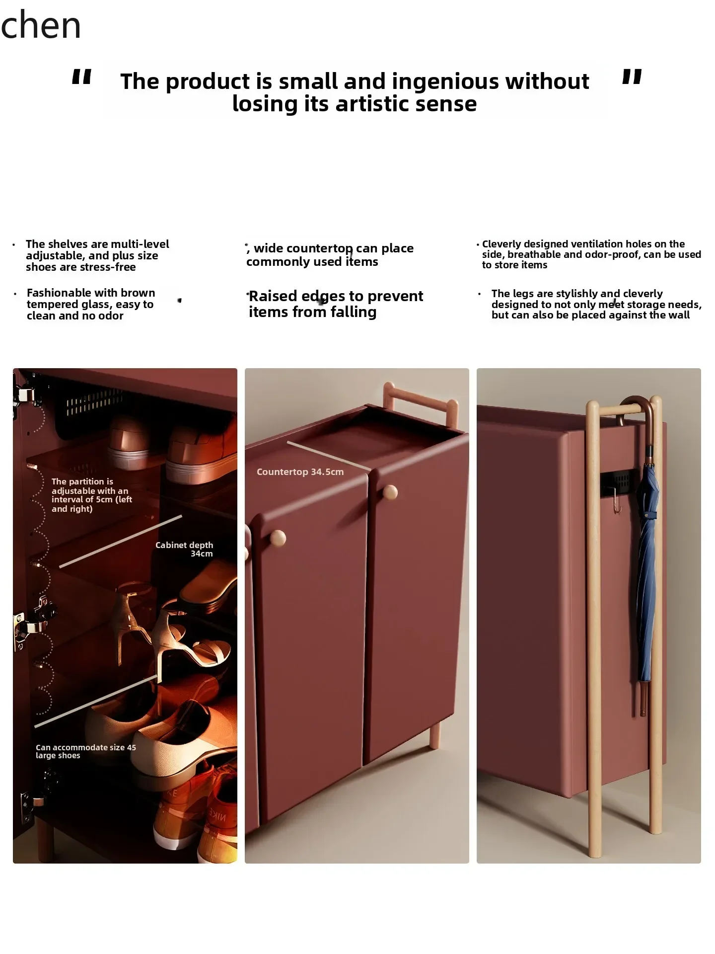 y97- Solid Wood Shoe Cabinet for Home Entrance, Large Capacity Shoe Cabinet, Integrated Entryway Cabinet
