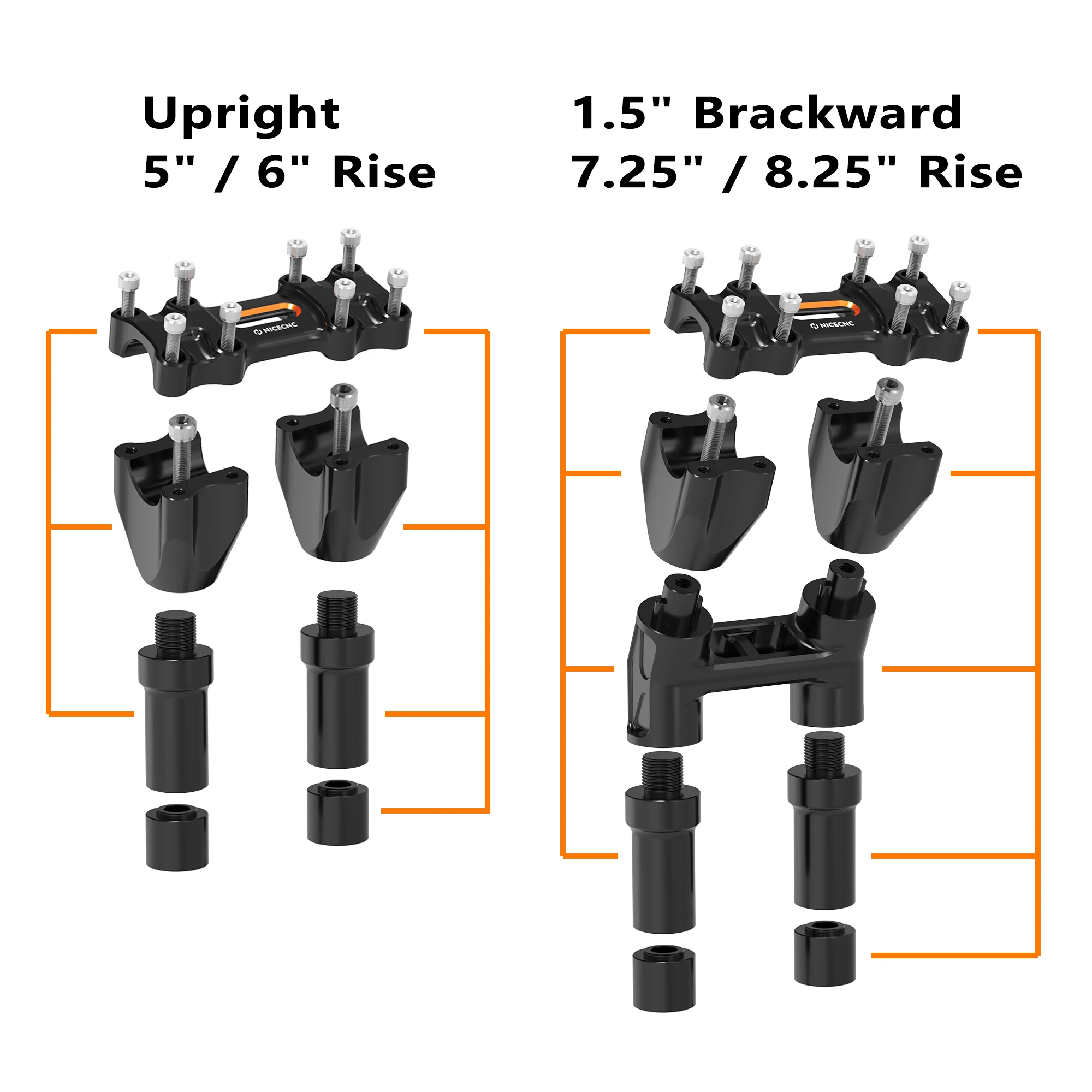 For 94-23 Harley Road King 1-1/8