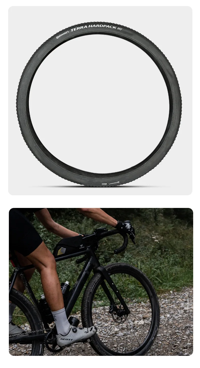 Continental Terra Hardpack Anti-Puncture Faltbarer Reifen 29/27.5x2.0 MTB Tubeless Ready Rennrad Cross-Country Fahrradreifen Ohne Box – Detail 11