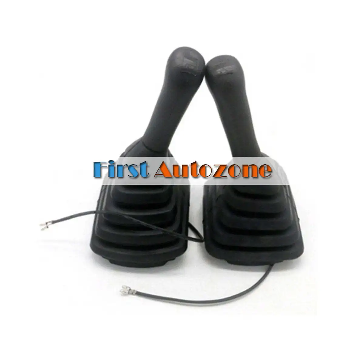 

1Pair Control Lever Handle 235-8969 with Boot For CAT Excavator 320B 320C 320D