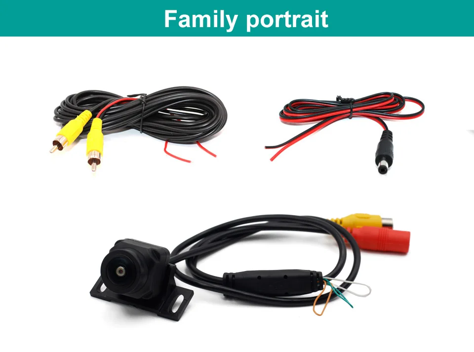AHD 1080P CVBS CCD Auto-Rückfahrkamera 170 ° Weitwinkel-Nachtsichtkamera, wasserdicht, Auto-Parkkamera, Rückfahrkamera, Frontkamera – Detail 14