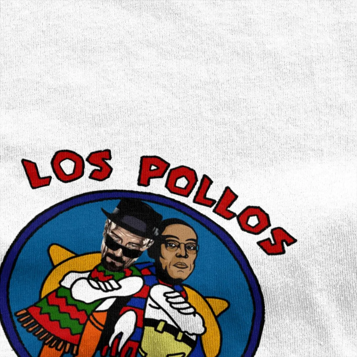 Los Pollos Hermanos Of The Mean Who Knocks Breaking Bad Chicken T Shirts 100% Cotton Funny T-Shirts O Neck Tees Clothing Gift