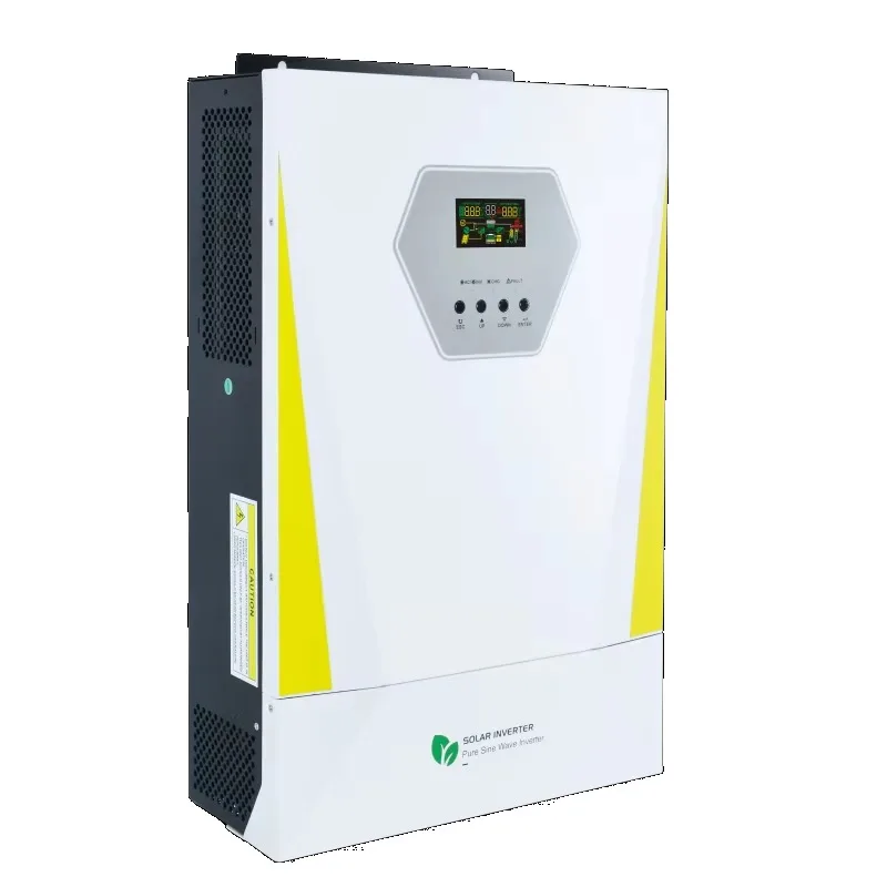 High Frequency 48V 6.2kW Single Output Hybrid Solar Power Inverter 98% Efficiency