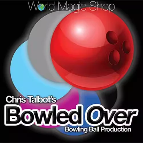 Bowled Over (Gimmick+Online Instruction) Magic Trick Bowling Ball Appearing From Empty Paper Bag Stage Illusions Mentalism Prop