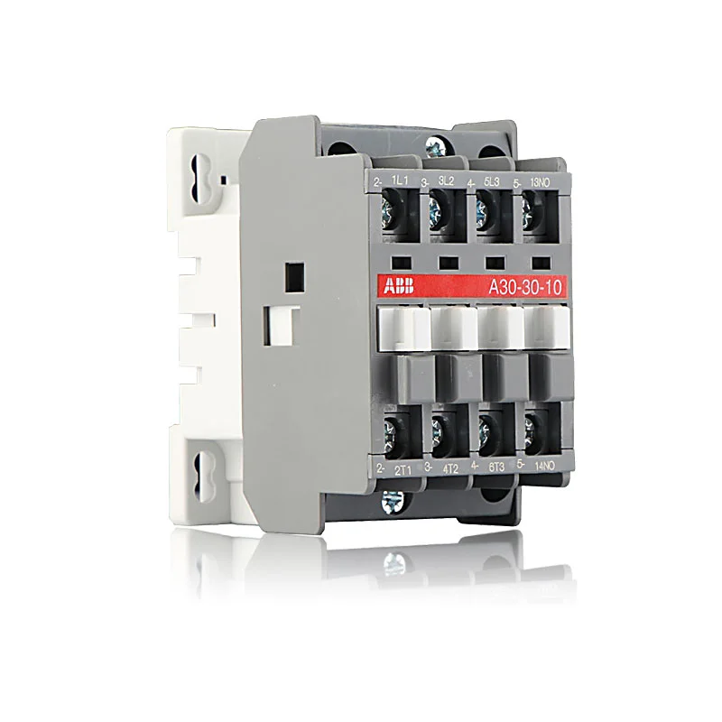 

Контактор переменного тока A26-30-10 A30-30-10 A40-30-10 220V380V110V24V26A30A40AMain contact3NOAuxiliary contact1NO или 1NC