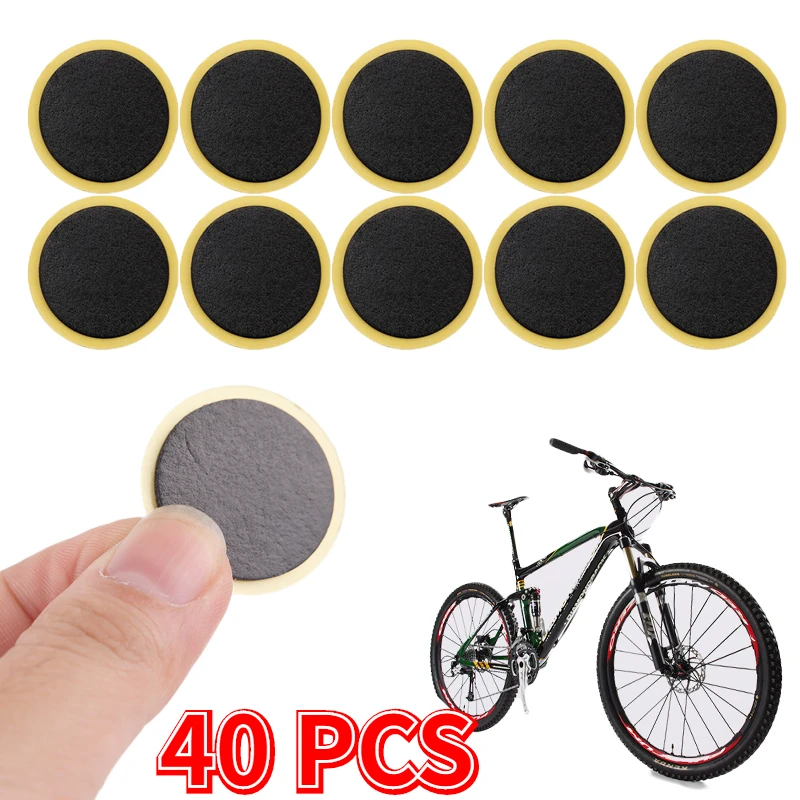 Bike Tire Patches Repairing Tool Tyre Protection No-glue Adhesive Quick Drying Fast Tyre Tube Glueless Patch Bicycle