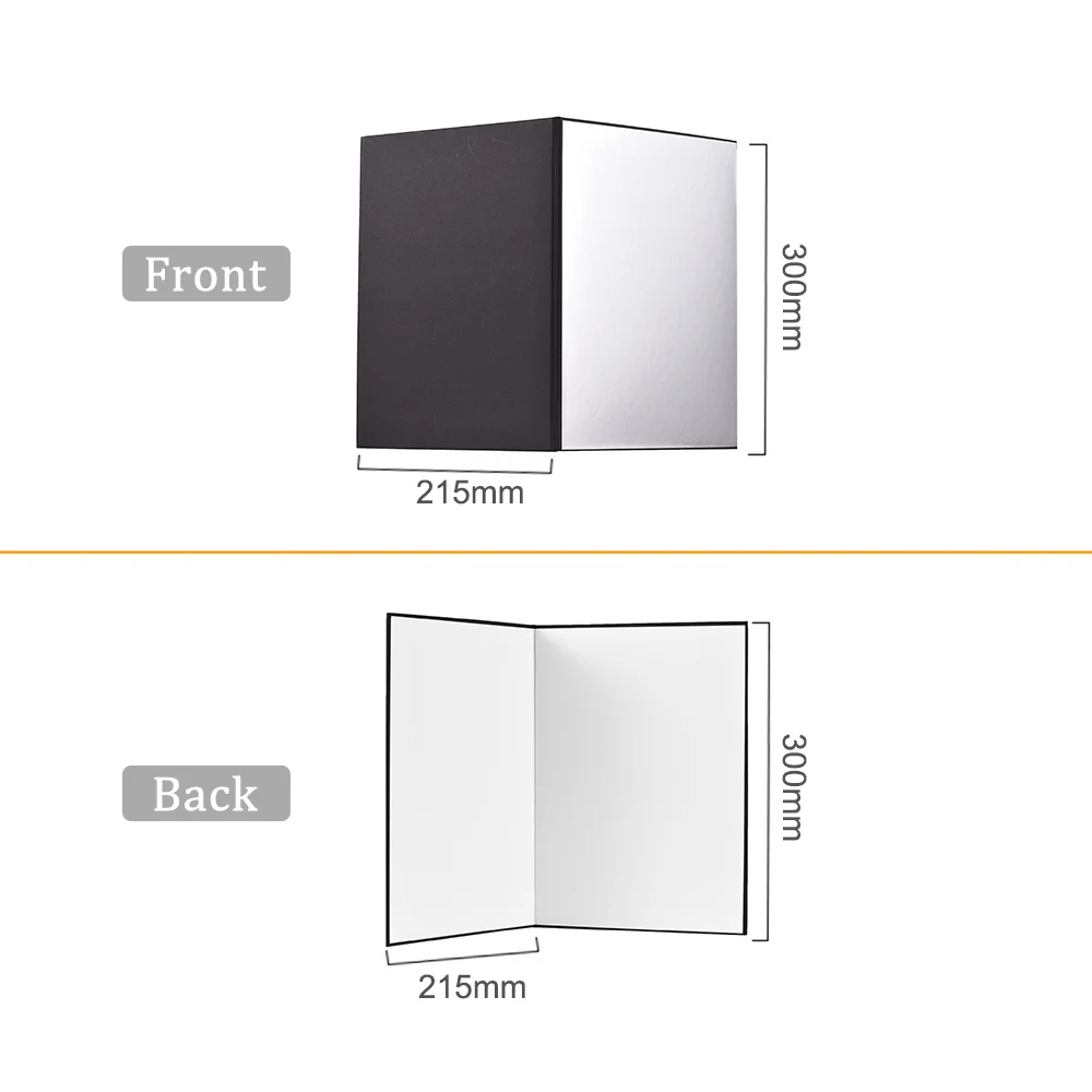 Multi-functional Photography Reflector Cardboard Foldable Photography Reflector Diffuser Board photography reflector cardboard