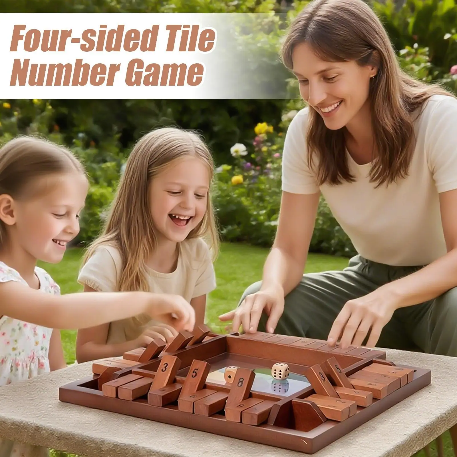 

Игра в кости, деревянные кости, настольная игра, четырехсторонние цифры, шахматная игрушка для родителей и детей, взрослых, студентов, мужчин, домашних путешествий, вечеринок, сбор