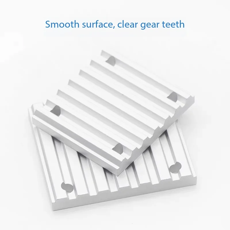 2GT S2M S3M S5M S8M Timing Belt Tooth Clamp Plate Aluminum Open Belt Connector For 3D Printer CNC Router Drive Parts