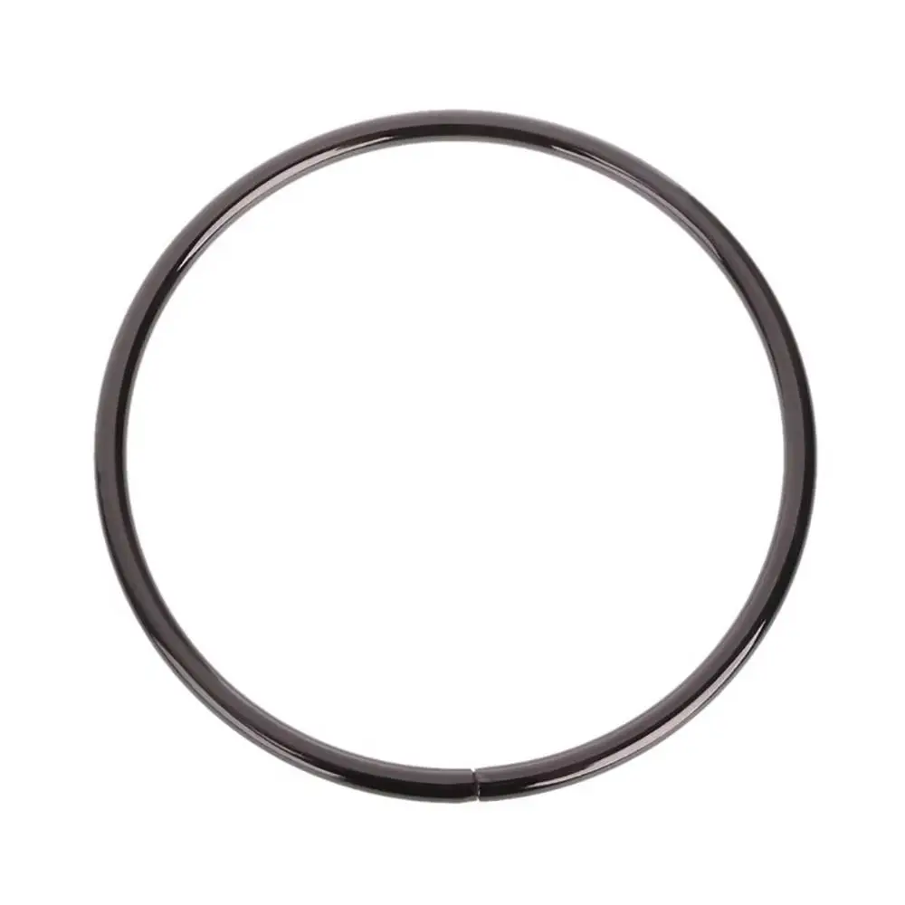 2 قطعة حقيبة يد الأمتعة O-حلقة حقيبة مقبض حقيبة إكسسوارات الأجزاء الداخلية للكمبيوتر DIY بها بنفسك موضة حزام معدني محفظة الخياطة الإطار 110 مللي متر