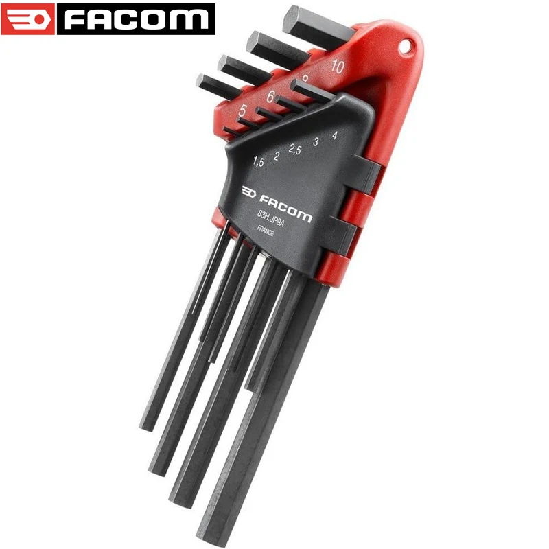 Facom 83H.JP9A Allen Wrench Wear Resistant Durable Wide Application Range High Quality Materials Exquisite Workmanship