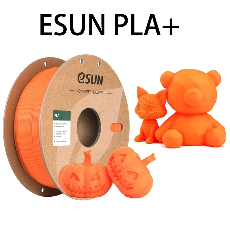 

eSUN PLA+ Filament 1.75mm 1KG, 3D Printer Filament Dimensional Accuracy +/- 0.03mm, 1kg Cardboard Spool(2.2lbs) 3D Printing