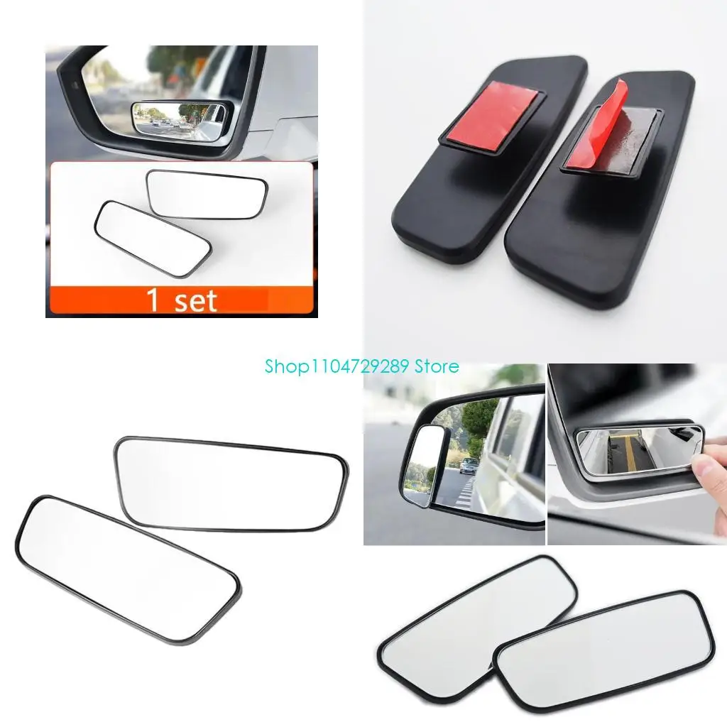 

D8KE Quick Install Rearview Mirror for Vehicles Anti Shake Design All Weather Proof