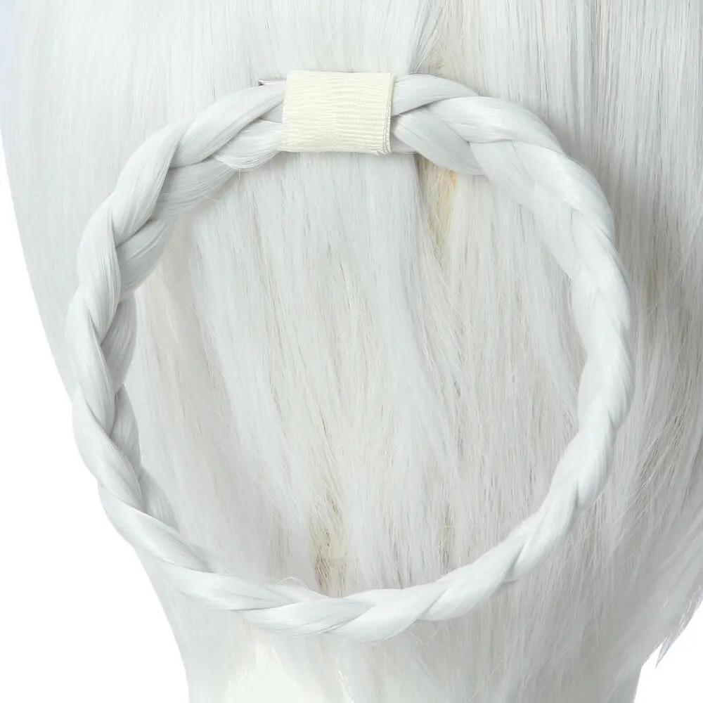 NieR Kaine Cosplay Sliver White Braided Wigs