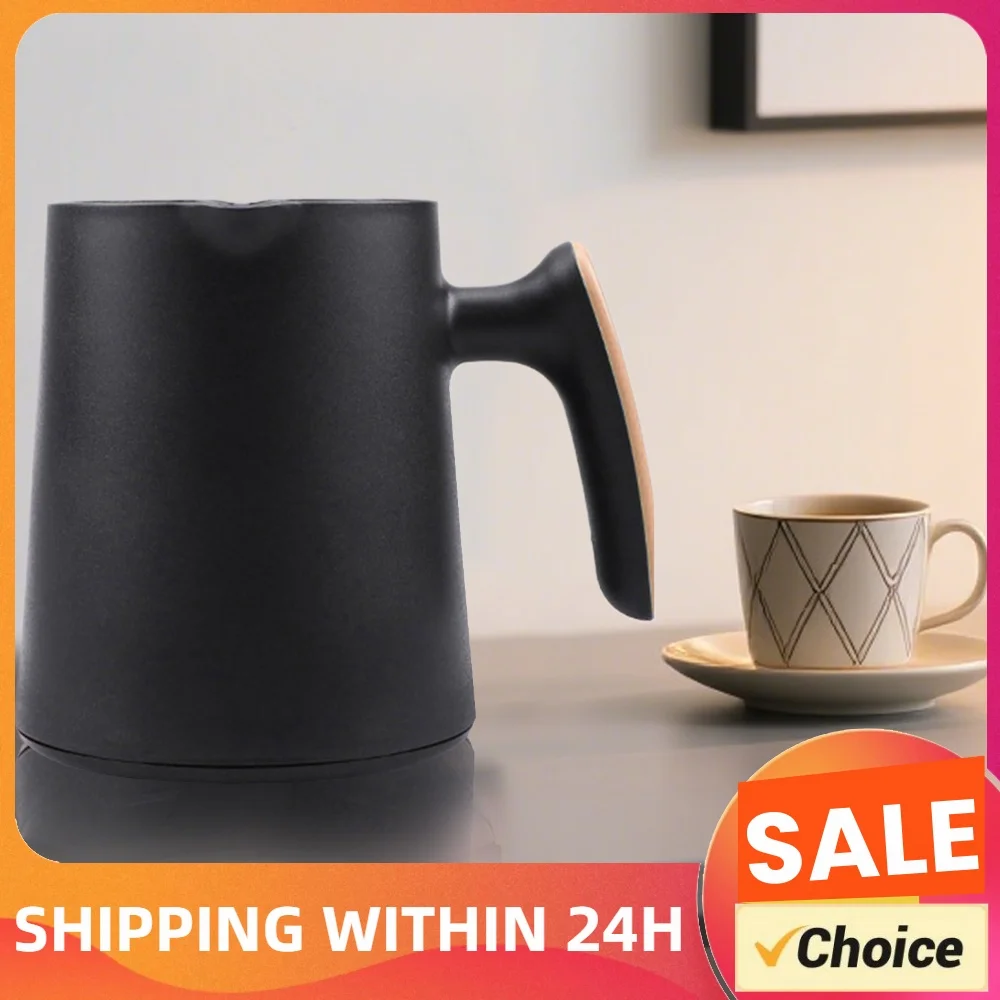250ML Electric Turkish Greek Coffee Maker Automatic Turkish Coffee Maker Electric Turkish Coffee Pot for Coffee Tea & Milk