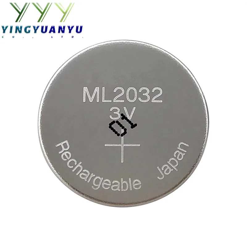 

Original 100% New 5-10Pcs/lot 3V 2032 ML2032 Rechargeable Batteries