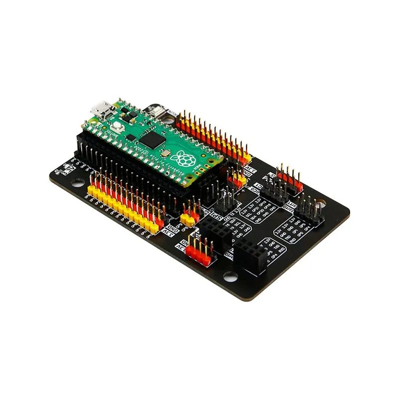 Raspberry Pi Pico GPIO Sensor Expansion Board No Soldering Plug and Play DIY Module Multiple Interfaces for Raspberry Pi Pico