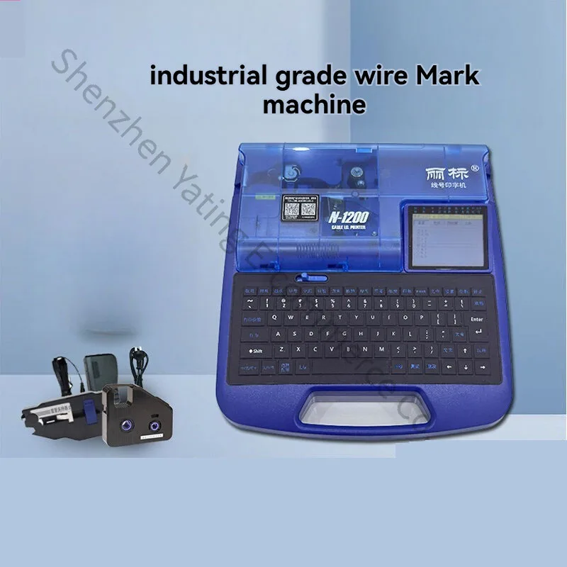 

Encoding machine, wire label printer, PVC tubing label printer, N1200 wire numbering machine, electronic wire numbering machine