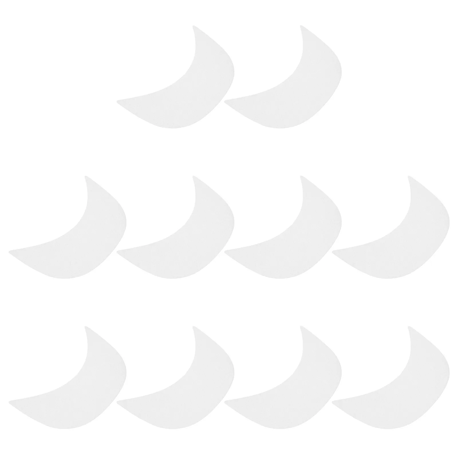 

10Pcs Hat Brim Liner Baseball Cap Inserts for Hat Shield Peak Support Sturdy Plastic Visor Board Caps Insert