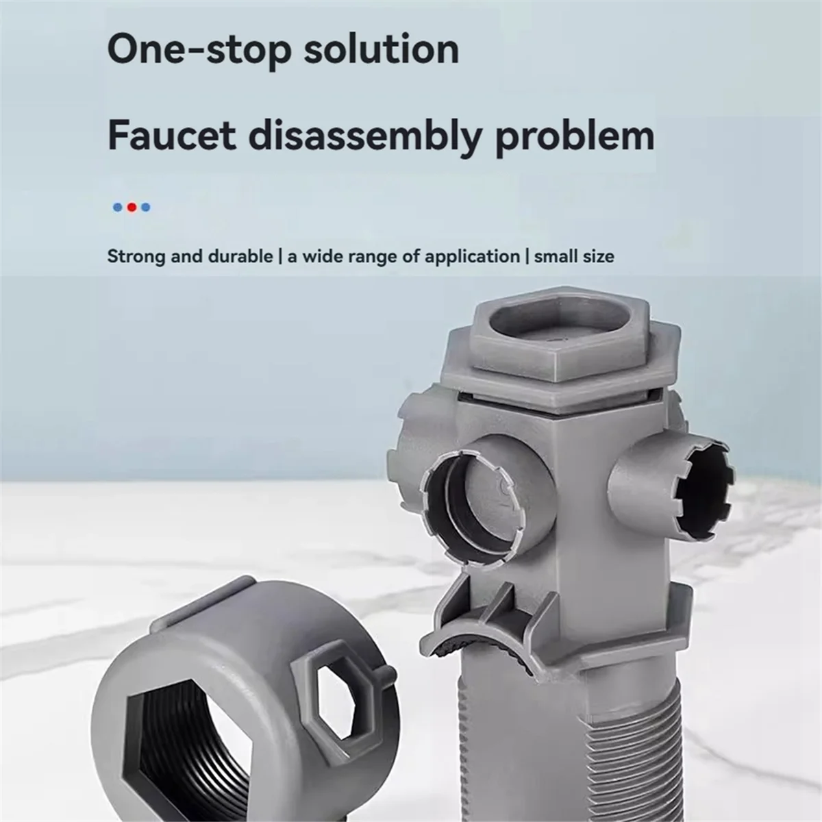 

AA98 16 in 1 Multifunctional Kitchen and Bathroom Wrench,Wrench Tool Set for Faucet, Faucet Wrench with Useful Gadgets