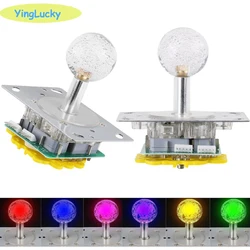 Arcade joystick 12 V LED joystick Bunte lichter Beleuchtet joystick Für Arcade spiel angeln maschine