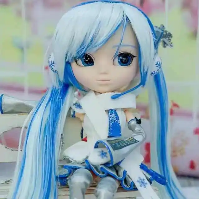 Hatsune Miku 1/6 Joint Mobile Bjd Vocaloid Snow Miku Hatsune-Miku Yokohama Limited Edition Toy Children Kawaii Gift