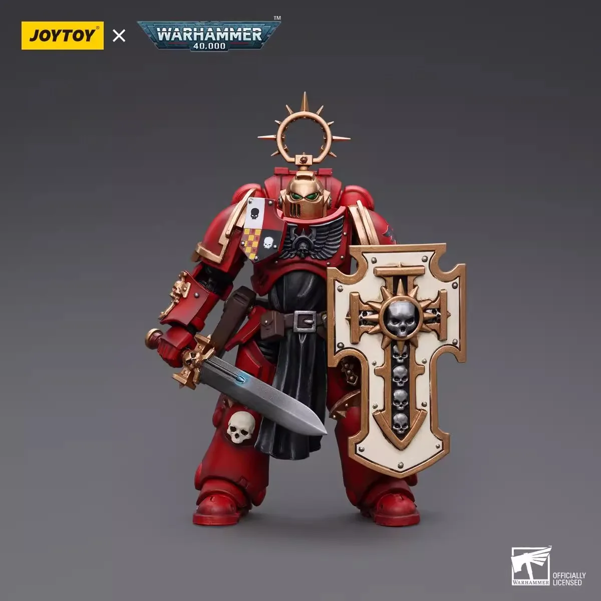 【Accessories】JOYTOY Warhammer 40K 1/18 Action Figure Primaris Space Marines Bladeguard Veteran Blood Angels Bladeguard Veteran