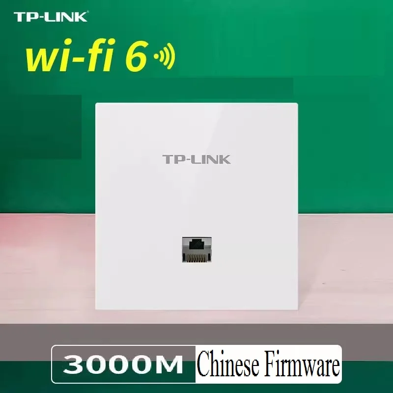 

White 3000Mbps AP Panel 802.11ax WiFi 6 Access Point Router in Wall AP WiFi6 project 2.4GHz 574Mbps 5GHz 2402Mbps