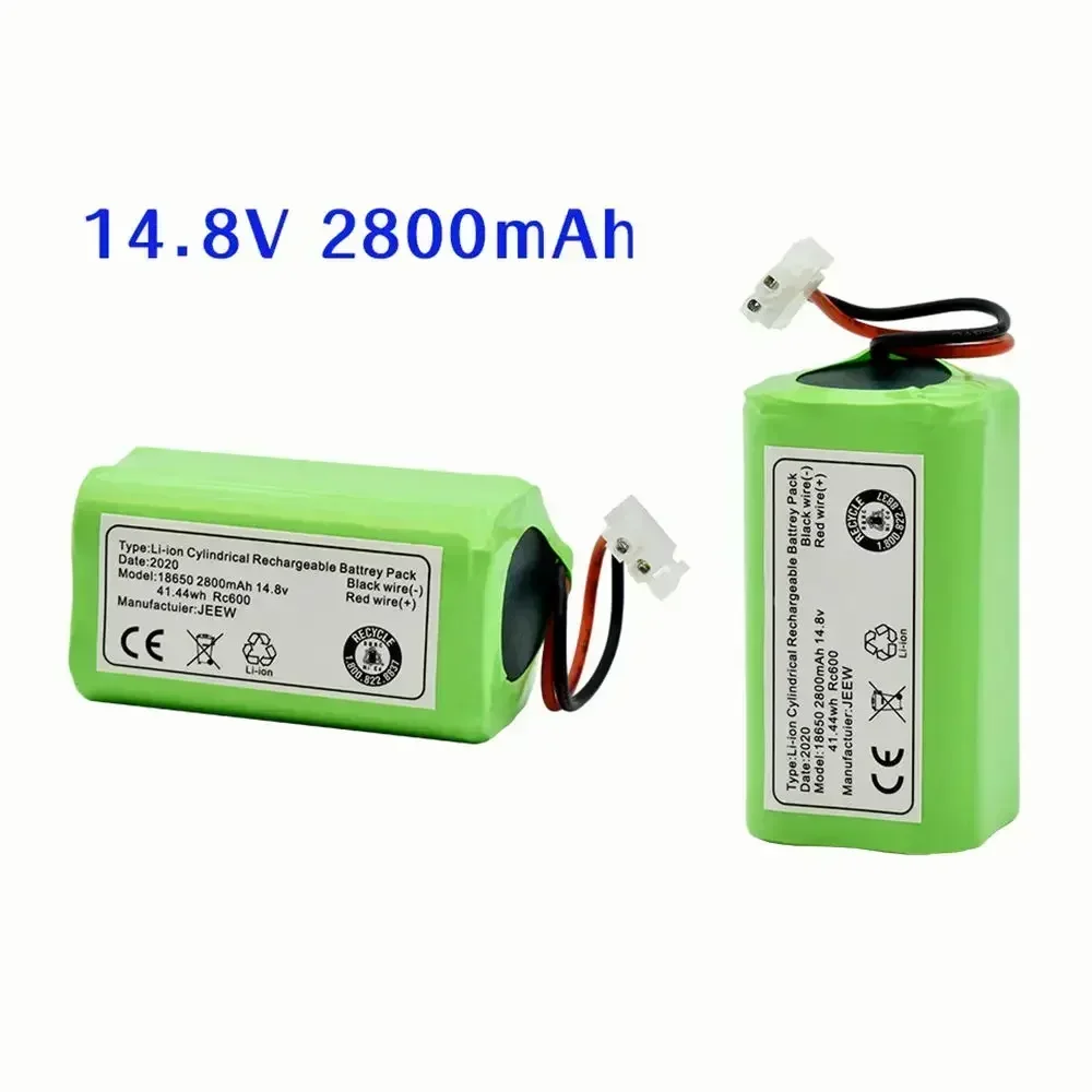 14.4V Rechargeable Lithium Battery For ILIFE A4s A6 V7s Plus A9s W400 Robot Vacuum Cleaner INR18650 M26-4S1P Batteries