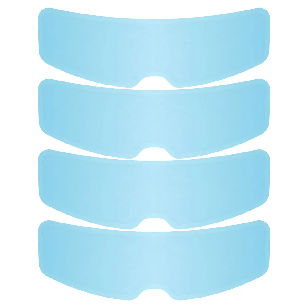 

4Pcs Anti-Fog Rainproof Film Motorcycle Visor Insert Clear View Waterproof Sticker Riding Accessories Waterproof Sticker