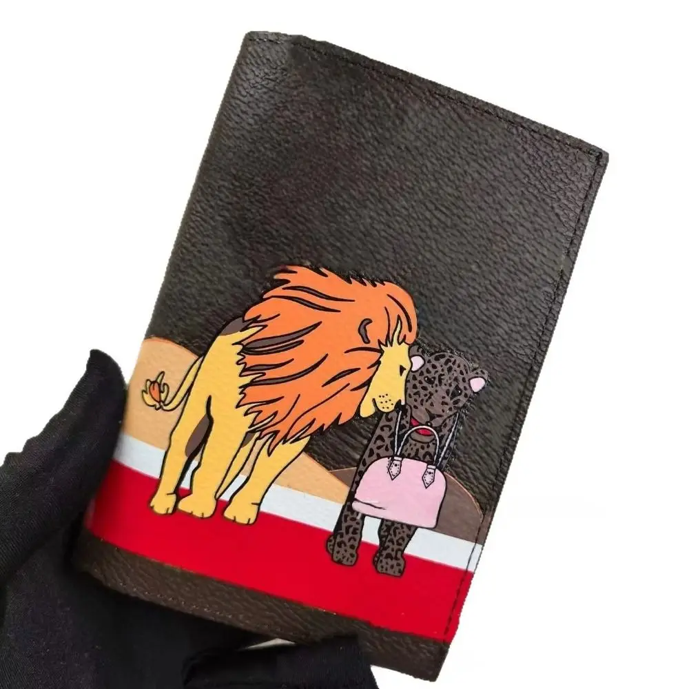 حامل جواز سفر أنيق قابل للتنفس، مقاوم للاهتراء، متعدد الوظائف، حقيبة بطاقات صغيرة مقاومة للماء، حافظة واقية لجواز السفر يوميًا #1