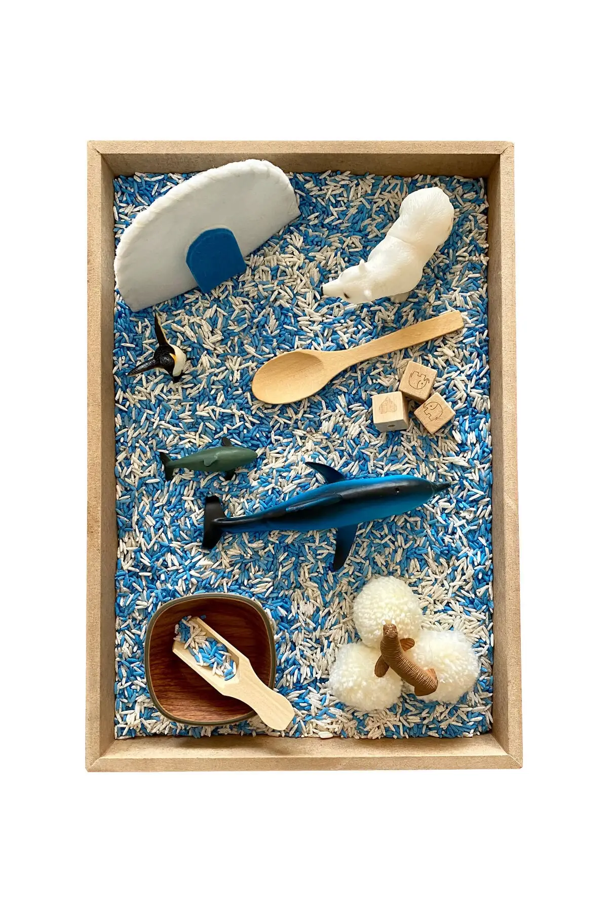 Mainan Kayu Pendidikan-Set Aktivitas Montessori