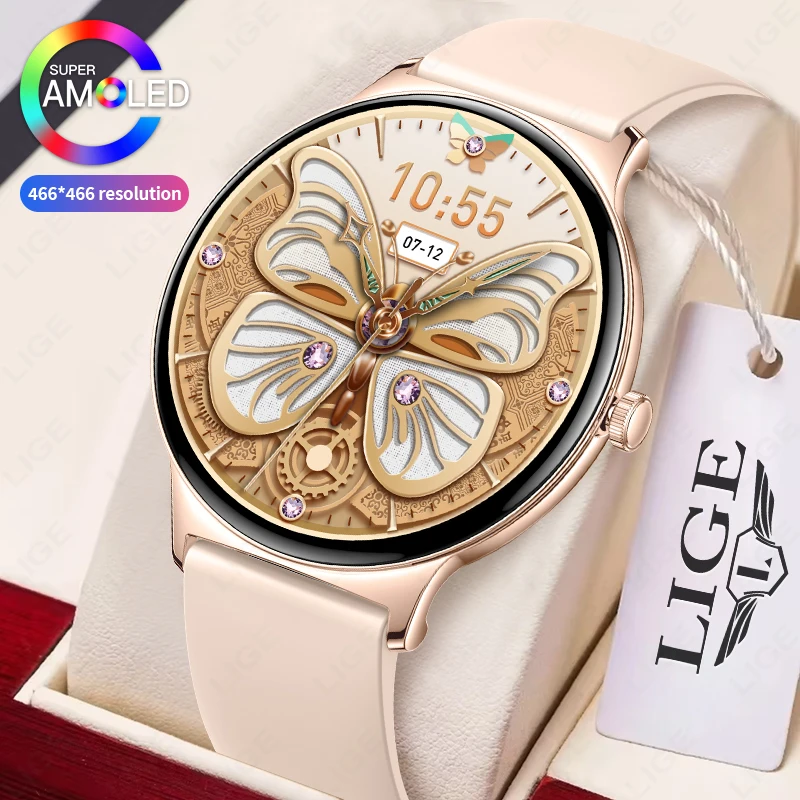 스마트 AMOLED 스크린 건강 관리 시계 이미지