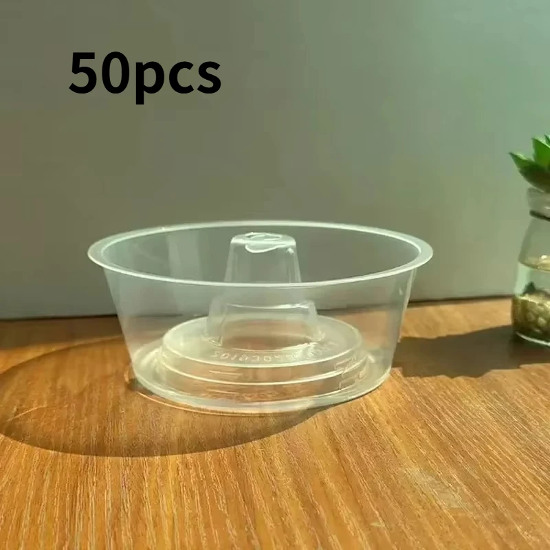 Taza desechable para fumar, recipiente plástico grueso para comida, bebidas frías, frutas, verduras