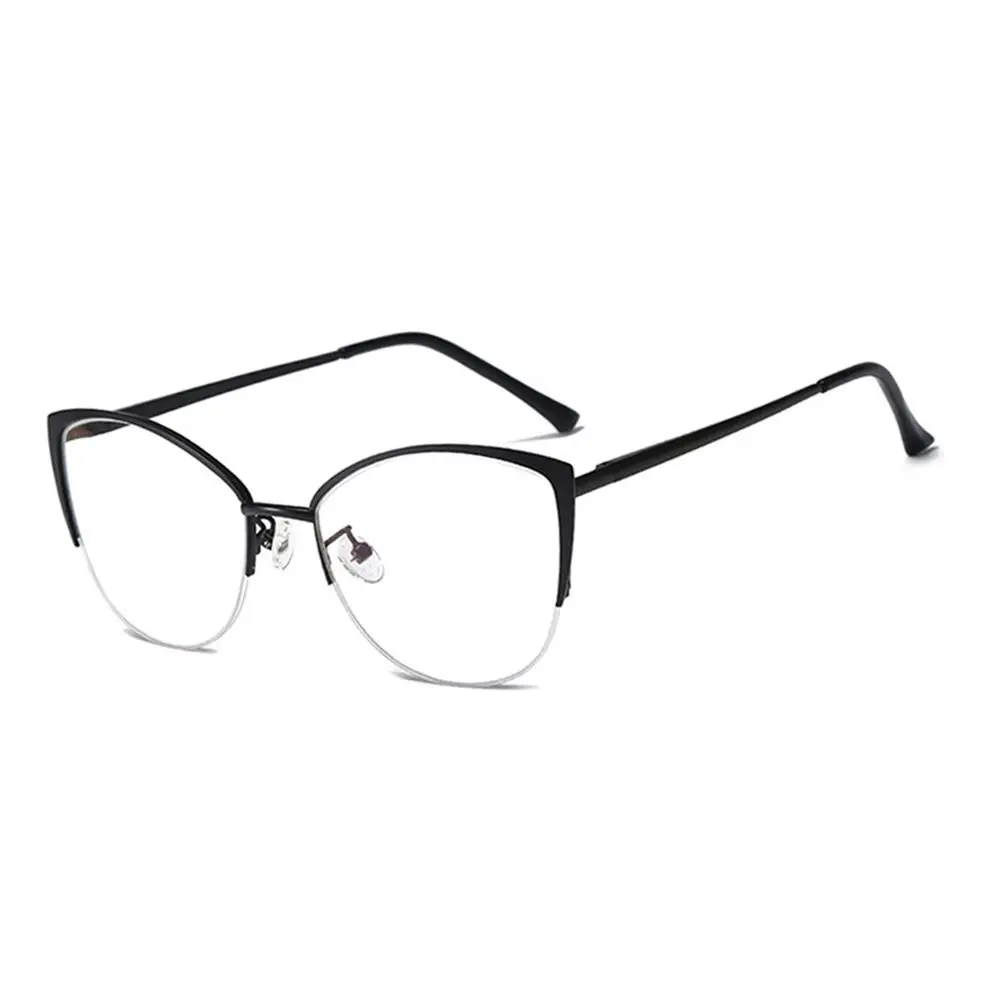 

Portable Blue Ray Blocking Anti-Blue Light Glasses Eye Protection Ultralight Square Eyeglasses Metal Computer Goggles Office