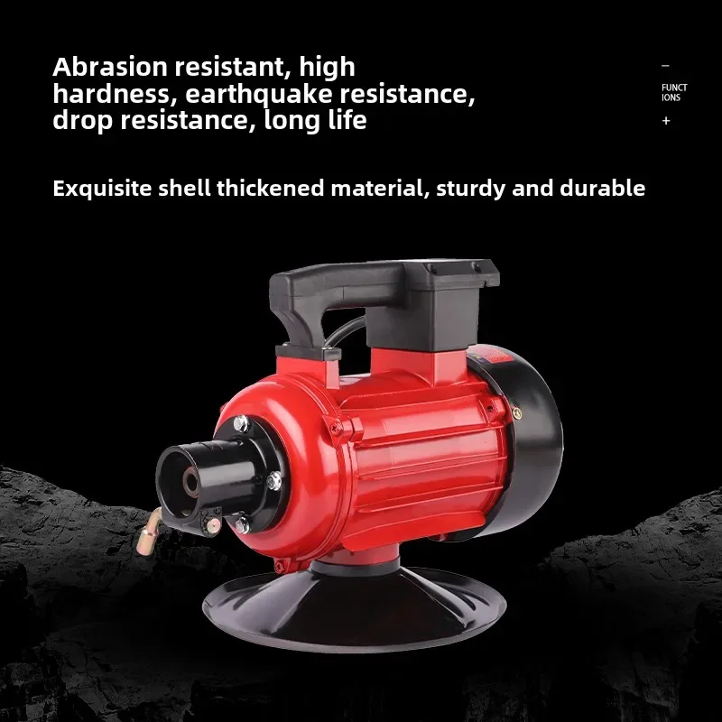 220V High Frequency Insert-Style Concrete Vibrator for Construction Projects with Efficient Vibrating Rod