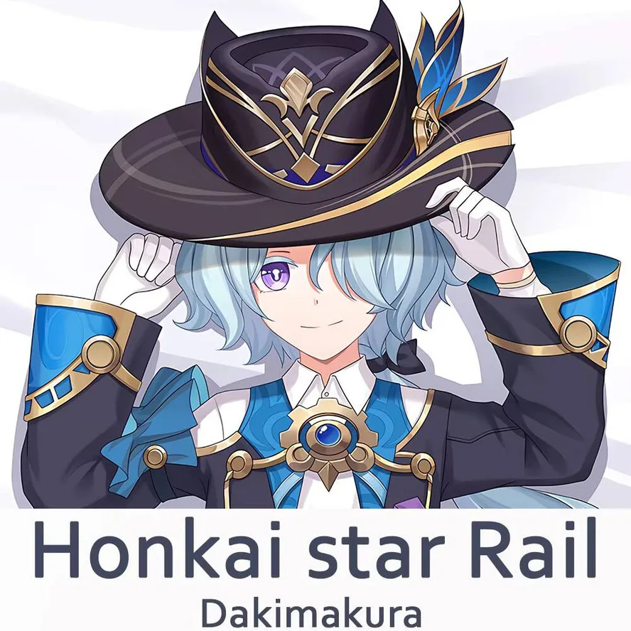 

Rail ACG Honkai Misha Star Dakimakura 2WAY Шарнирный чехол для тела Аниме Подушка Чехол для подушки
