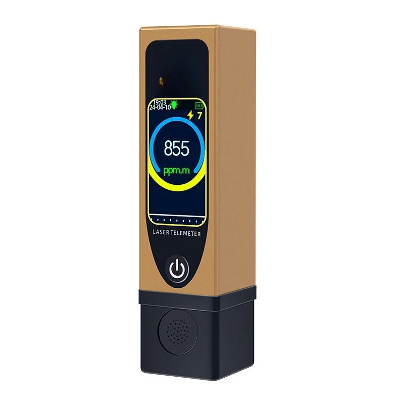 

Pipeline leak handheld detector, gas concentration remote detection