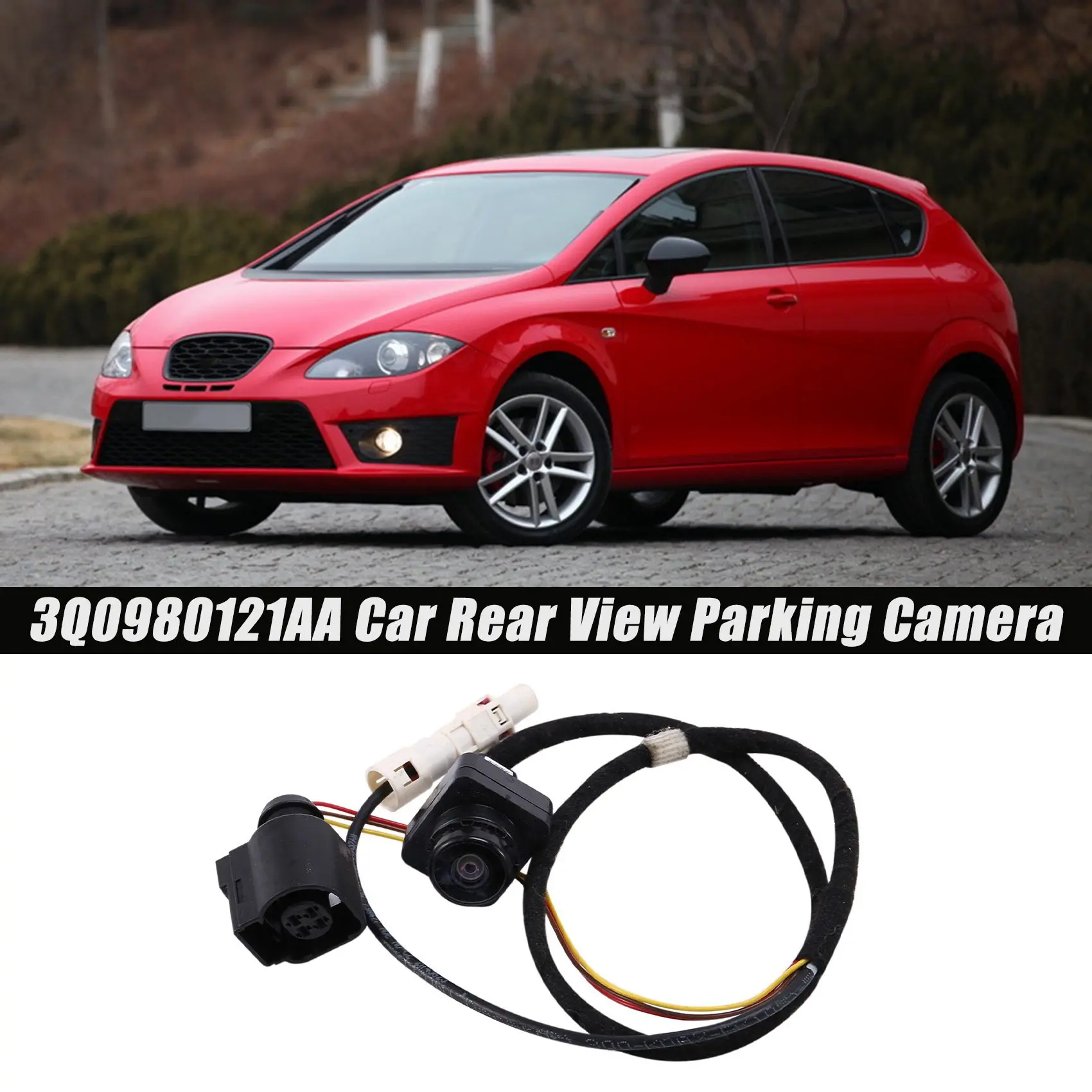 3Q0980121AA Car Rear View Parking Camera for Passat SEAT LEON III