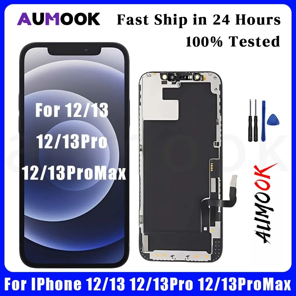 Choix écran OLED pour IPhone 12/13 12/13Pro 12/13ProMax écran LCD écran tactile numériseur assemblée LCD pièce de rechange