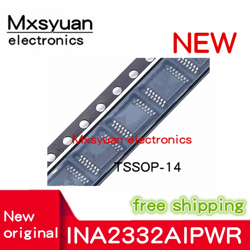 Lote de 10 unidades de INA2332AIPWR, INA2332AIPW 2332A INA2332A INA2332, TSSOP-14 originales