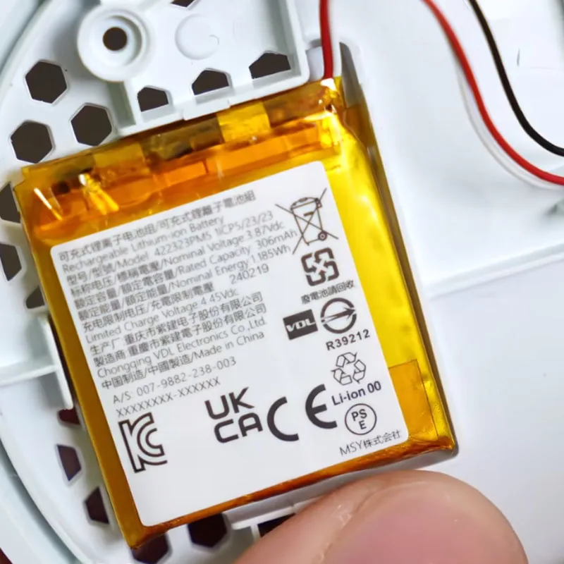 Batería de 430mAh 422323PM5 RZ01-0512 para ratón para juegos Razer Viper V3 Pro