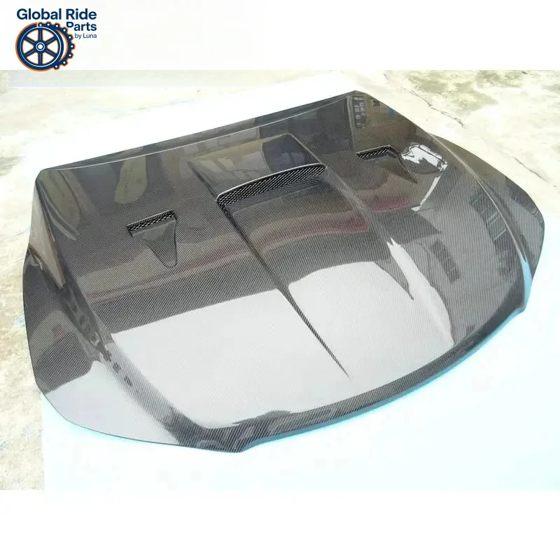 

Suitable for High-Strength Dry FORToyota Mark X GRX130 2010-2012 Bonnet Carbon Fiber