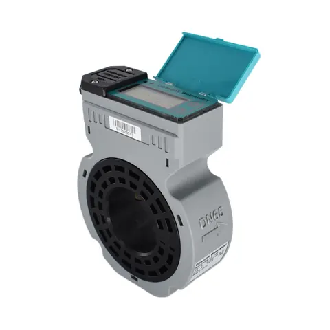 배터리 구동 초음파 수량계 DN50 DN65 DN80 DN100 DN125 DN150mm RS485 디지털 유량계 IP68 샌드위치 유형