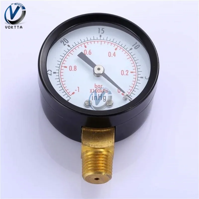 Mini Dial Portable Dual Scale Dial Gauge 1/4\